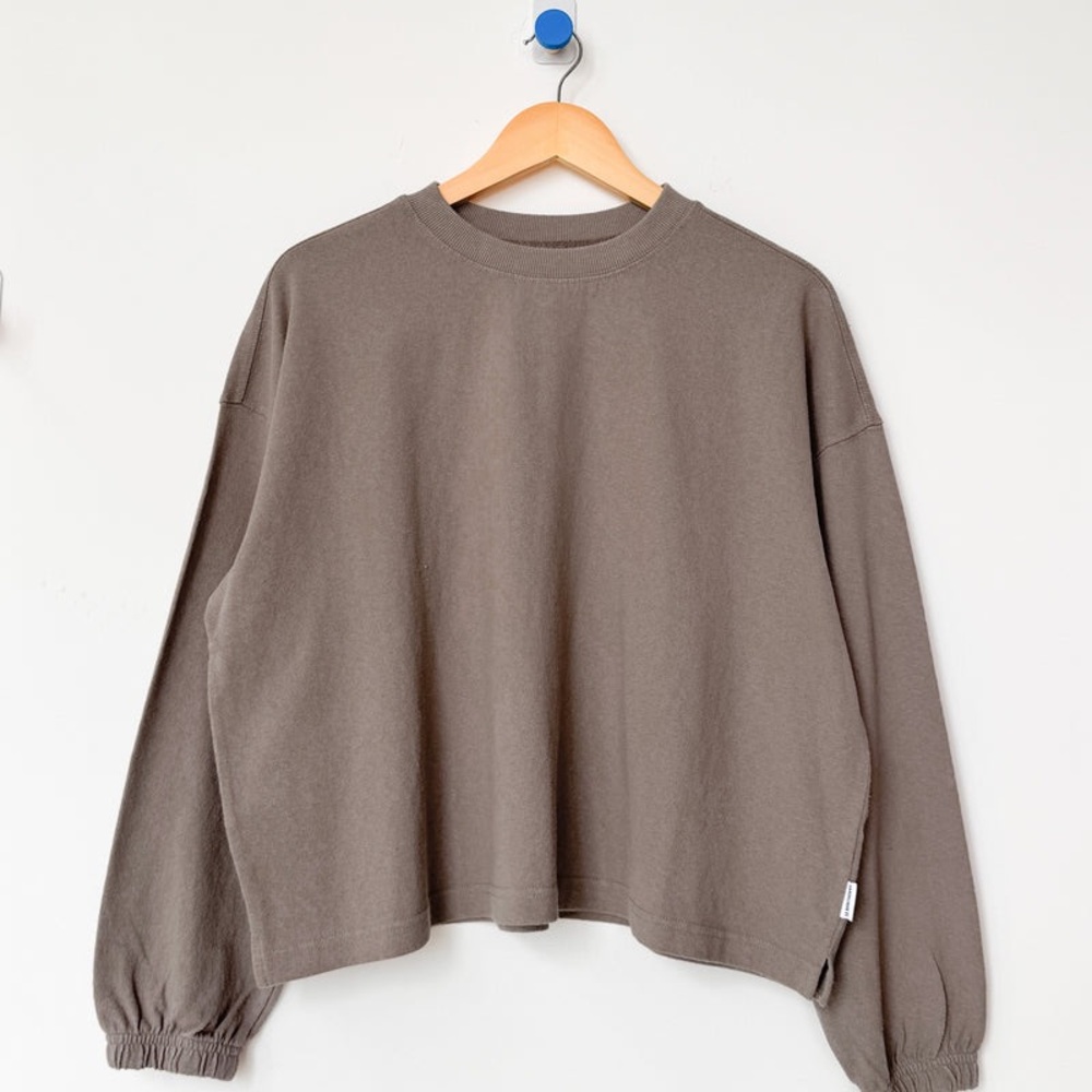 Le Bon Shoppe Naturelle Tee in Mushroom size XS/S